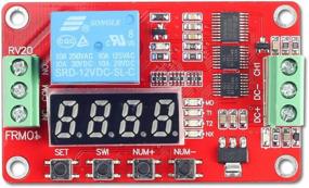 img 3 attached to 🏠 UCTRONICS DC 12V Programmable Time Delay Relay Module with LED Display for Smart Home Automation