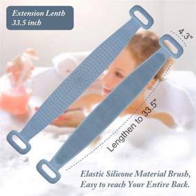 img 2 attached to Updated Exfoliating Scrubber Shower Silicone