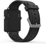 🌟 zszcxd band for garmin vivoactive - soft silicone wristband replacement for garmin vivoactive sports gps smart watch logo