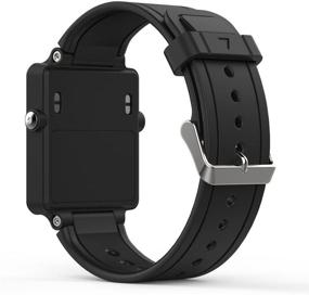 img 4 attached to 🌟 ZSZCXD Band for Garmin Vivoactive - Soft Silicone Wristband Replacement for Garmin Vivoactive Sports GPS Smart Watch