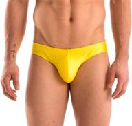 🩲 gary majdell sport solid contour pouch bikini swimsuit for men: enhanced comfort and style logo