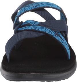 img 3 attached to 👟 Medium Women's Teva Slide Sandal - Ladies' Footwear Option