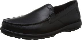 img 4 attached to 👞 Geox ROMARYC Leather Loafer Oxford Men's Shoes: Comfortable and Stylish Footwear for Men