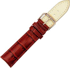 img 1 attached to 🐊 Premium Alligator Crocodile Leather Buckle Men's Watches and Watch Bands by RECHERE