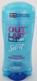 img 1 attached to Secret Outlast Protecting Powder Scent Clear Gel 🌸 Antiperspirant & Deodorant - Women's 4 Pack, 2.6 Ounce