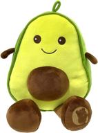 vosvoc stuffed avocado cushion adults、kids logo