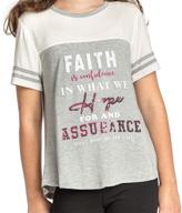 👚 fashion faith jessica girls' clothing girl shirts logo