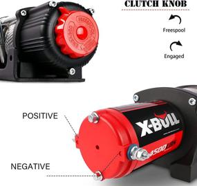 img 2 attached to X-BULL 12V 4500LBS Electric Winch for Towing ATV/UTV Off Road - With Mounting Bracket & Wireless Remote