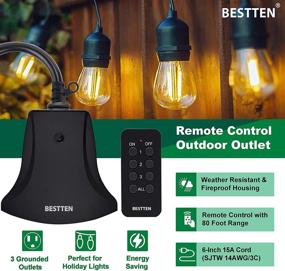 img 3 attached to BESTTEN Control Outdoor Grounded Certified