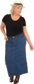 img 4 attached to 💃 Effortlessly Chic: Women's Light Stonewash Stretch Clothing Collection