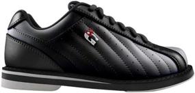 img 1 attached to Mens Kicks Bowling Shoes Black