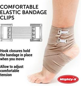 img 2 attached to 📎 Elastic Bandage Wrap Clips - Convenient 30 Pack Attachments