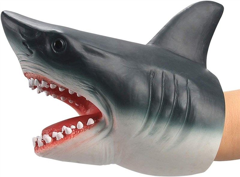 geminismart puppet dolphin rubber realistic 로고