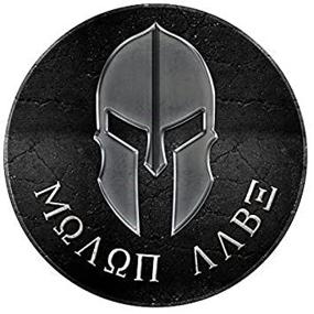 img 1 attached to Спартанская кассета Molon Labe: непобедимая сделка для вашего окна, ноутбука или автомобиля