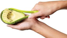 img 1 attached to 🥑 Effortlessly Slice and Prep Avocados with Chef'n Flexicado Avocado Slicer - Convenient and Flexible Design with Plastic Blades