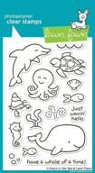 lawn fawn acrylic stamps critters logo