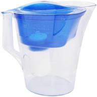 ultimate water filtration with new wave 💧 enviro barrier pitcher grand blue - 1 set logo