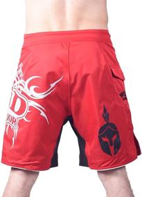 img 1 attached to WOD Warrior Shorts 3 0 Red