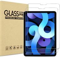 📱 pokanic ipad pro 11"/ipad air 4 10.9" screen protector - hd tempered glass films (2-pack) logo