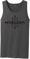 koloa vintage surfboard logo top: neonorange men's shirts for retro style enthusiasts logo