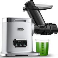 🍏 aeitto slow juicer: powerful cold press machine with wide 3 inch chute, 2-speed modes, reverse function – ideal for extracting juice from fruits and vegetables, easy to clean with bonus brush логотип