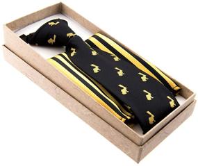 img 2 attached to Canacana Rabbit Microfiber Pre Tied Stripes Boys' Accessories for Neckties