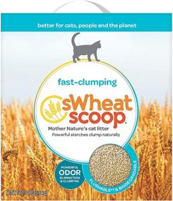 img 2 attached to 🐾 Scoop up Freshness with sWheat Scoop Multi-Cat All-Natural Clumping Cat Litter!