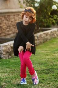 img 2 attached to Cute & Comfy City Threads: Fashionable, Allergy-Friendly Clothing for Girls