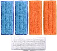 🧽 keepow 5-pack washable mopping pads: compatible with irobot braava jet 240 241 logo