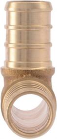 img 3 attached to 🦈 SharkBite UC362LFA10 1/2" Tee PEX Barb Fitting (10-Pack) – Brass, 10 Count