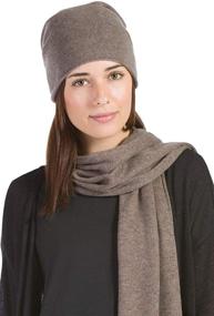 img 3 attached to Fishers Finery Cashmere Scarf Womens Women's Accessories and Scarves & Wraps