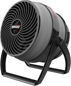 img 4 attached to Vornado EXPAND4: Compact Air Circulator Travel Fan with Collapsible Body - Powerful Multi-Directional Airflow, Built-in Carry Handle, Cord Storage - Black