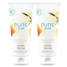 img 4 attached to 🪒 Try Pure by Gillette Venus Shaving Cream, Infused with Manuka Honey and Vanilla - 6oz (Pack of 2)