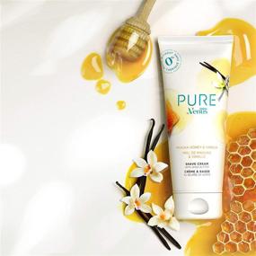 img 1 attached to 🪒 Try Pure by Gillette Venus Shaving Cream, Infused with Manuka Honey and Vanilla - 6oz (Pack of 2)