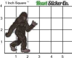 img 1 attached to Bigfoot Sasquatch Sticker Stickers Waterproof