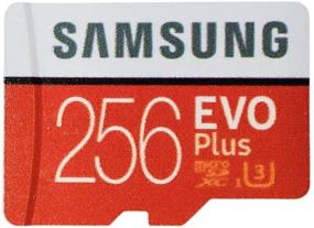 img 3 attached to 📷 Samsung 256GB Evo+ Plus Карта памяти Class 10 MicroSD для планшета Samsung совместима с Galaxy Tab A7 10.4 (2020), Tab Active 3 (MB-MC256) Набор с (1) считывателем карт памяти Everything But Stromboli SD & Micro.