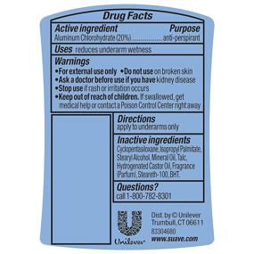 img 1 attached to 🌸 Suave Antiperspirant Deodorant, Sweet Pea and Violet - Long-lasting Protection in a Convenient 1.4 Ounce Size (Pack of 1)