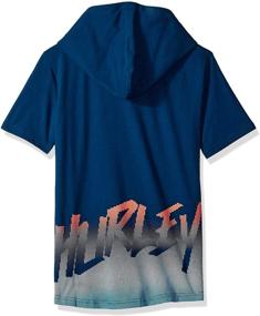 img 1 attached to 👕 Худи с длинными рукавами и капюшоном для малышей Hurley: модные худи и толстовки для мальчиков