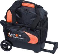 🎳 stylish and durable: moxy single deluxe roller bowling bag for ultimate convenience логотип