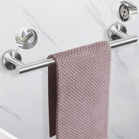 img 3 attached to NearMoon Stainless Steel Towel Multifunctional Accessories