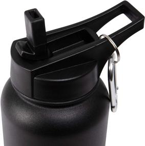 img 1 attached to Layer Stainless Portabl Bottle Inuslated Outdoor Recreation for Accessories