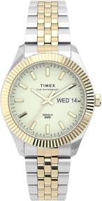 img 4 attached to Наручные часы для женщин из нержавеющей стали - Женские часы Timex Waterbury Boyfriend Series