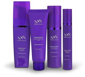 img 4 attached to 🧼 Sebum Control Kit for Men & Women - NxN Oil Control System: Includes Kaolin Clay Face Mask, Mattifying Primer, Cleansing Face Wash, & Daily Moisturizer - Ideal for Oily Skin