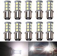 blyilyb 10-pack ba15d 1142 6500k white led bulbs: ultimate replacement lamps for 12v dc interior rv, camper trailer, boat, yard lights & tail bulbs – pack of 10 logo