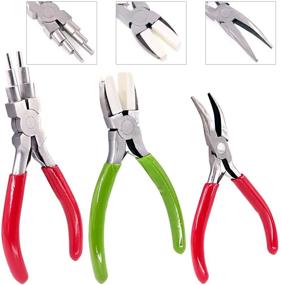 img 4 attached to 🔧 Swpeet 3Pcs Jewelry Pliers Kit: Versatile Tools for Jewelry Making & Crafts