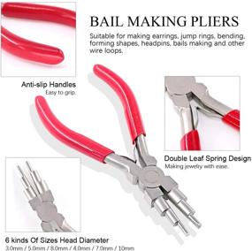 img 2 attached to 🔧 Swpeet 3Pcs Jewelry Pliers Kit: Versatile Tools for Jewelry Making & Crafts