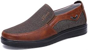 img 4 attached to 👞 Ultimate Comfort and Style: COSIDRAM Men's Loafers & Slip-Ons - Breathable, Lightweight and Perfect for Driving