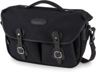 billingham hadley pro 2020 camera bag (black fibrenyte/black leather) logo