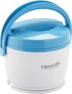 crock-pot lunch crock food warmer, blue – compact size for quick heat and easy meals logo