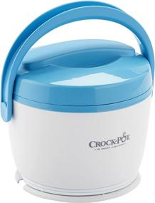 img 4 attached to Crock-Pot Lunch Crock Food Warmer, Blue – Compact Size for Quick Heat and Easy Meals